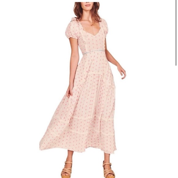 LoveShackFancy Jeanette Maxi Dress - Picture 2 of 5